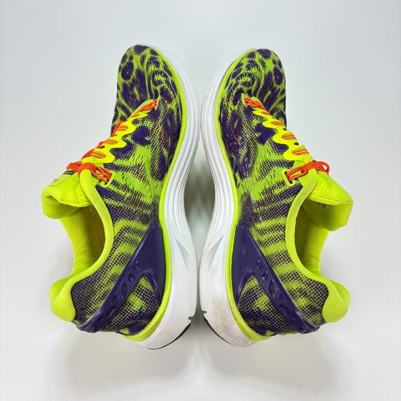 Nike Lunarglide+ 5 Neon Green Purple Running Shoes 629484-991 Women's Size 8.5 - Picture 7 of 10